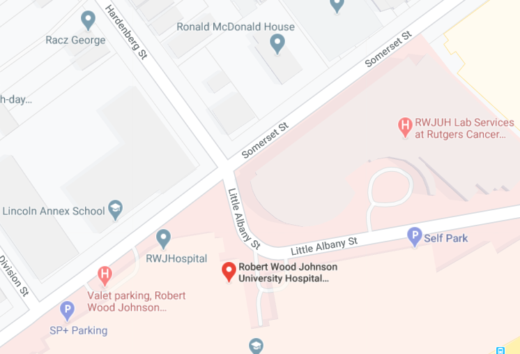 Robert Wood Johnson University Hospital Parking  - Self Park